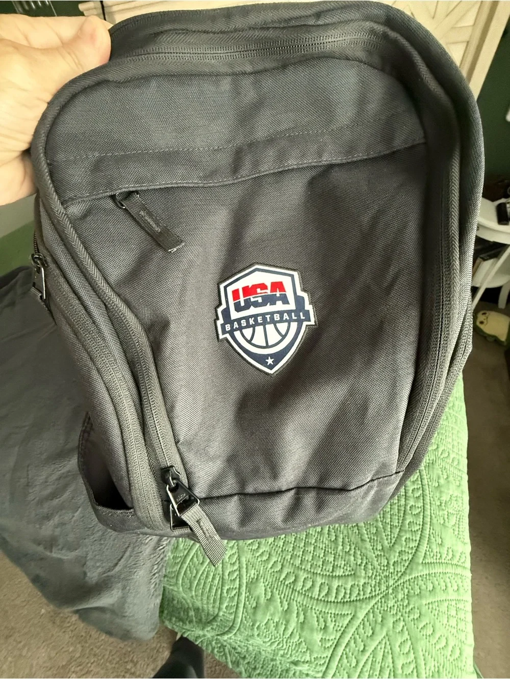 USA Basketball Black Backpack